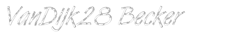 VanDijk28 Becker