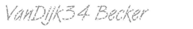 VanDijk34 Becker