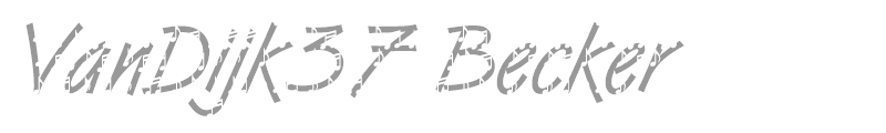 VanDijk37 Becker