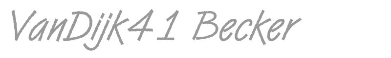 VanDijk41 Becker
