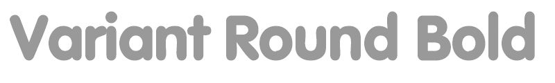 Variant Round Bold DB