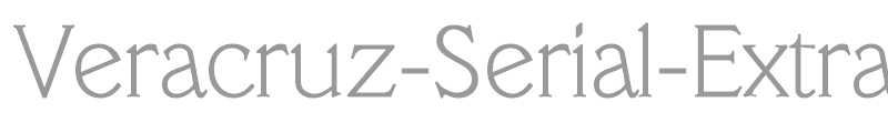 Veracruz-Serial-ExtraLight