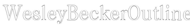 WesleyBeckerOutline-Light
