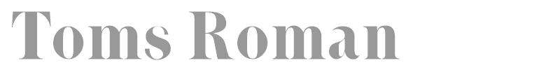 Toms Roman