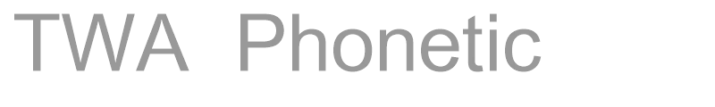 TWA Phonetic