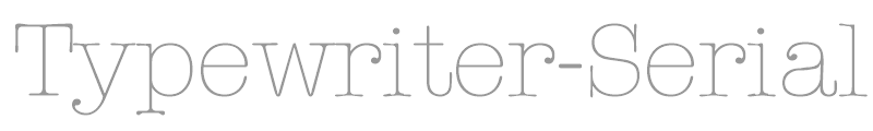 Typewriter-Serial-ExtraLight