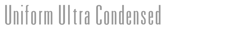 Uniform Ultra Condensed