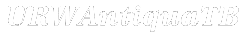 URWAntiquaTBolItaOu1