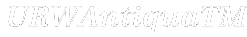 URWAntiquaTMedItaOu1