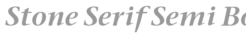 Stone Serif Semi Bold