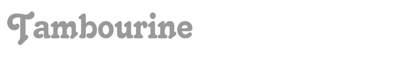 Tambourine