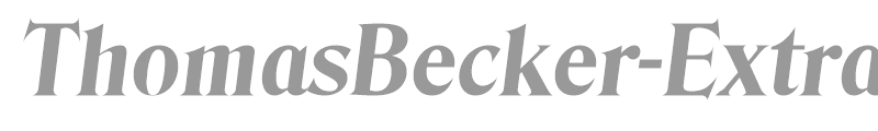 ThomasBecker-ExtraBold