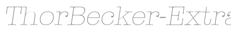 ThorBecker-ExtraLight