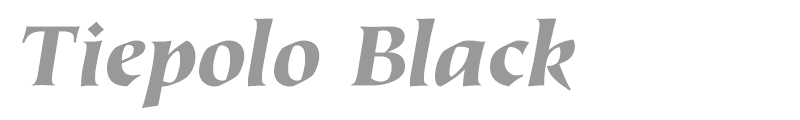 Tiepolo Black