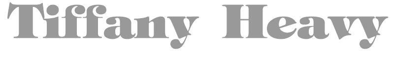 Tiffany Heavy Bold