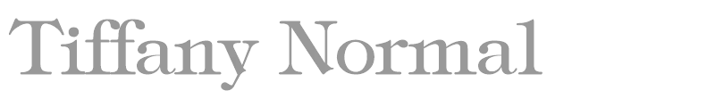 Tiffany Normal