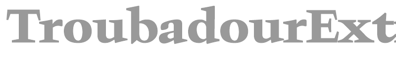 TroubadourExtrabold