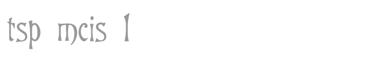 tsp mcis 1