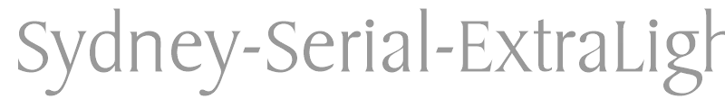 Sydney-Serial-ExtraLight