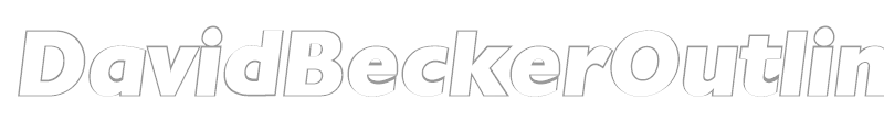 DavidBeckerOutline-ExtraBold
