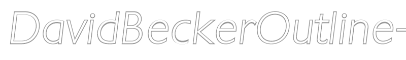DavidBeckerOutline-ExtraLight
