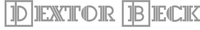 Dextor Becker Initials
