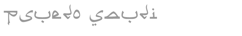 Psuedo Saudi