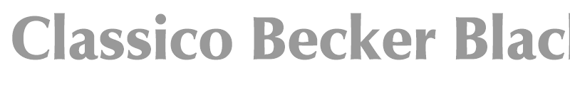 Classico Becker Black
