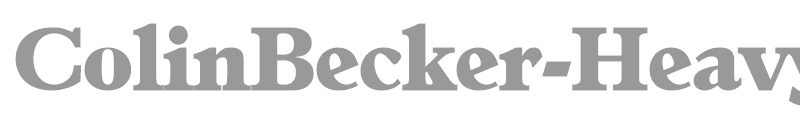 ColinBecker-Heavy