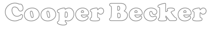 Cooper Becker Black Outline P