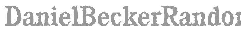 DanielBeckerRandom-Medium