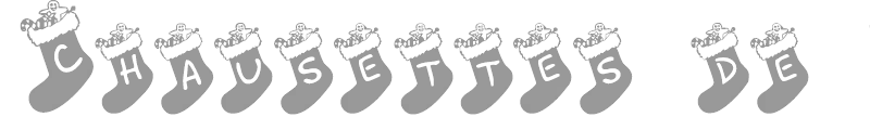 Chausettes de Noel
