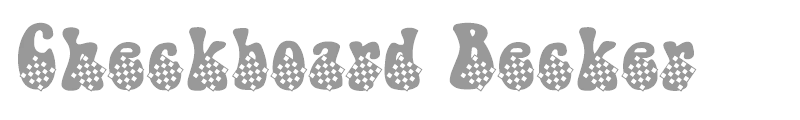 Checkboard Becker