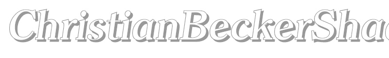 ChristianBeckerShadow-Medium