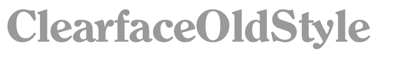 ClearfaceOldStyle