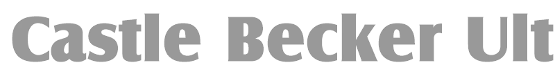 Castle Becker Ultra