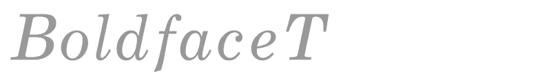 BoldfaceT
