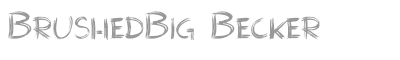 BrushedBig Becker