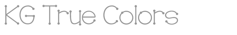 KG True Colors