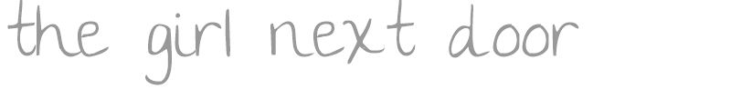 The Girl Next Door