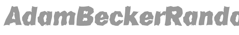AdamBeckerRandom-Heavy