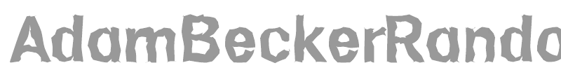 AdamBeckerRandom