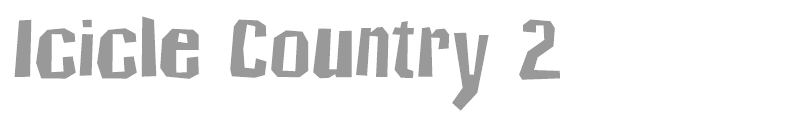 Icicle Country