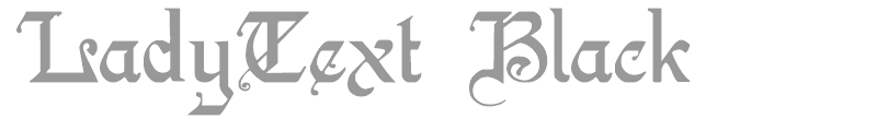 LadyText Black