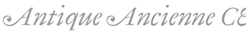 Antique Ancienne CE