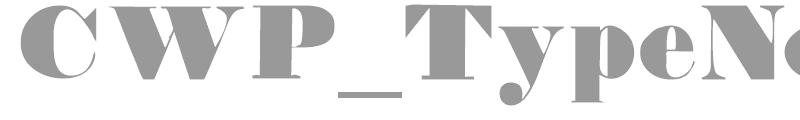 CWP_TypeNo08