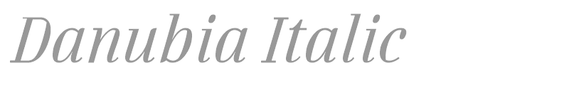 Danubia Italic