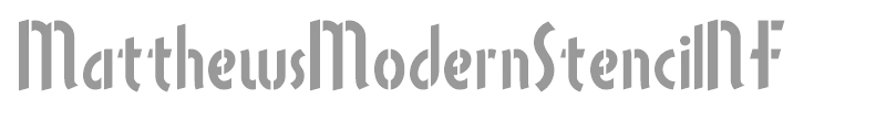 MatthewsModernStencilNF