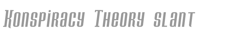 Konspiracy Theory