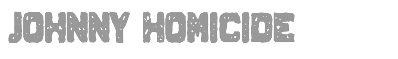 Johnny Homicide